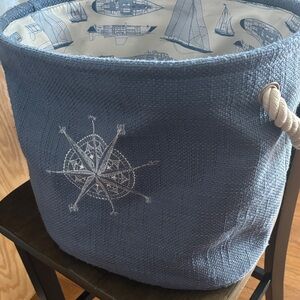 Nautical Blue Storage Basket